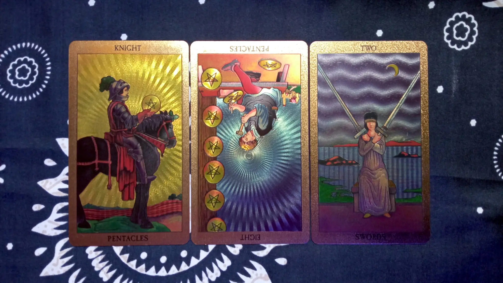 Day 22 of the "Body, Mind, Spirit" Spread from Mary K. Greer’s "Tarot for Yourself".
