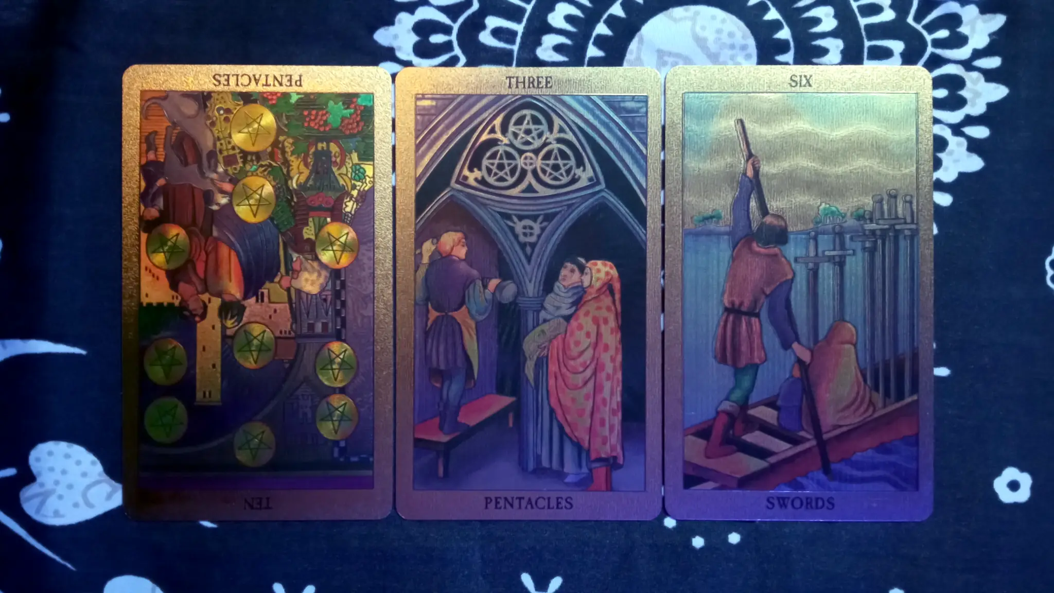 Day 23 of the "Body, Mind, Spirit" Spread from Mary K. Greer’s "Tarot for Yourself".